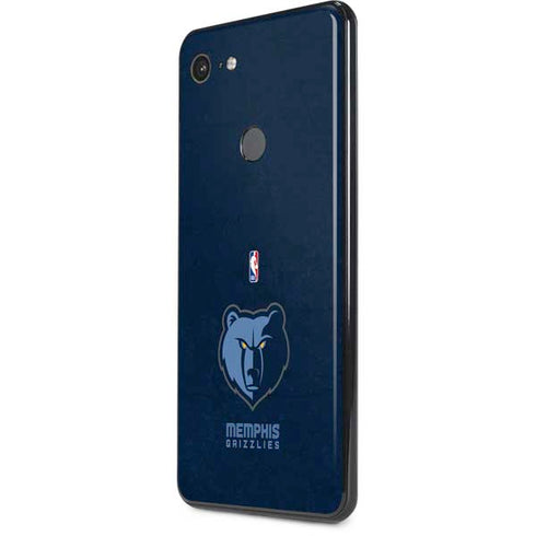 NBA Memphis Grizzlies Distressed Google Pixel 3 XL Skin